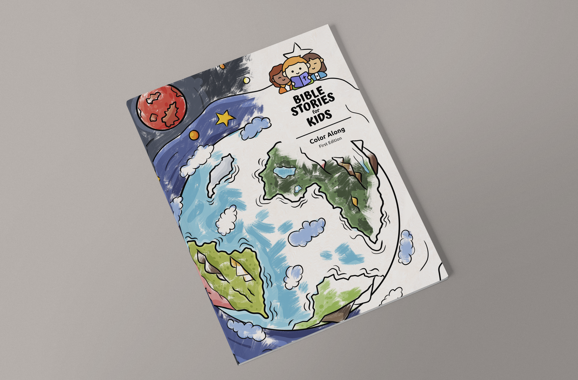 Bible Stories for Kids Coloring Book Edition 1